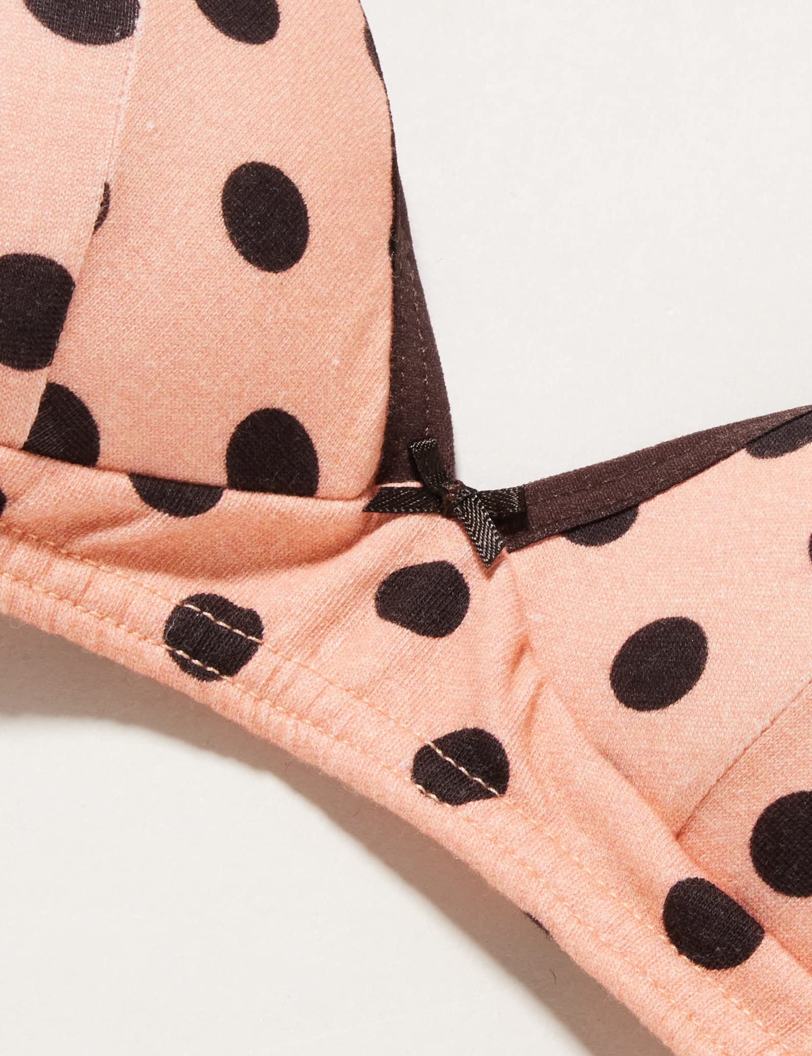 Dim Pockets Reggiseno Bambina Pois Chocolat x1 Cotone