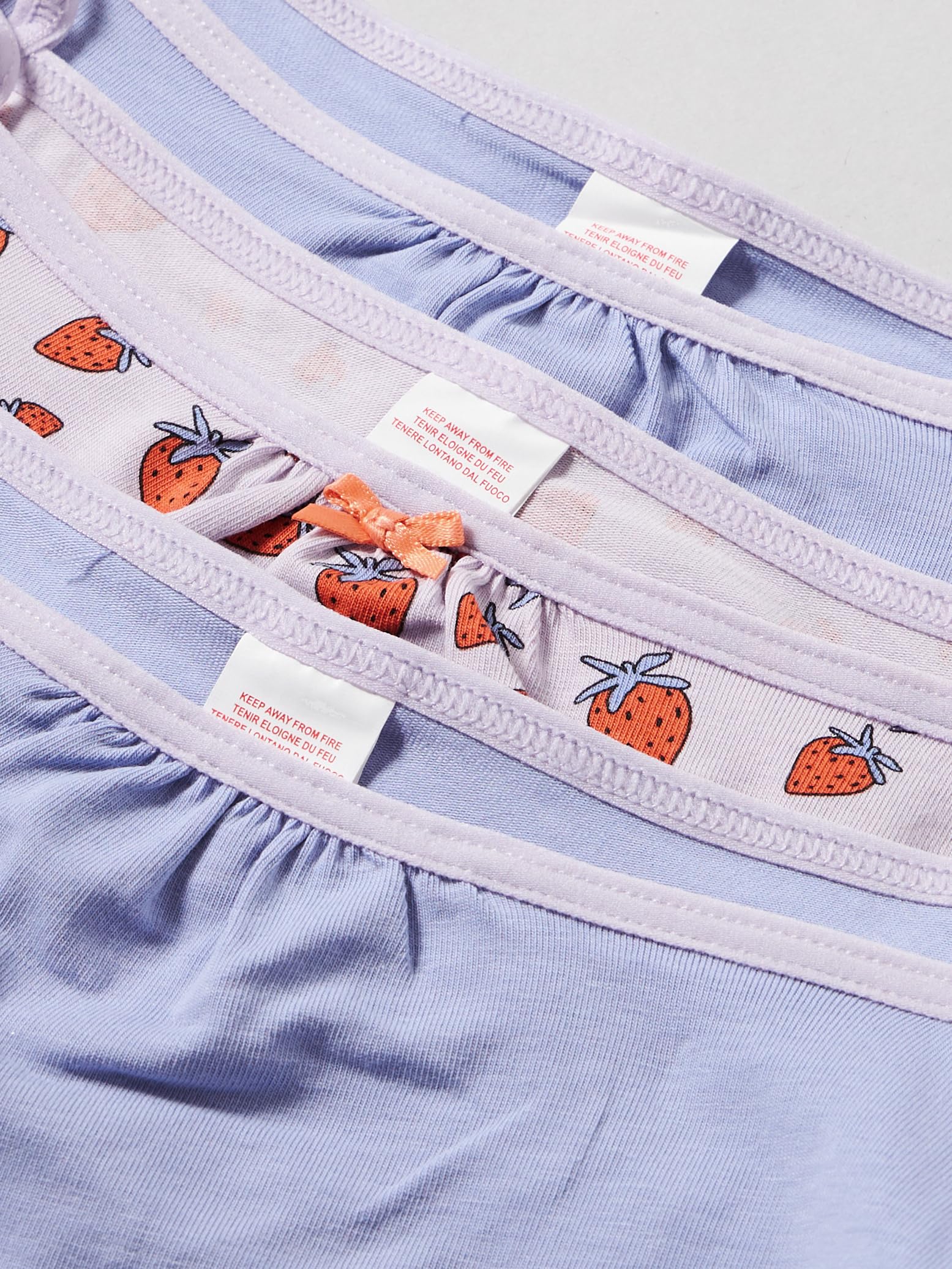 DIM Les Pockets brassiere bambina x3 cotone stampe