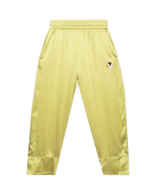 Playboy Silk Lounge pantaloni seta neri 100% gelso