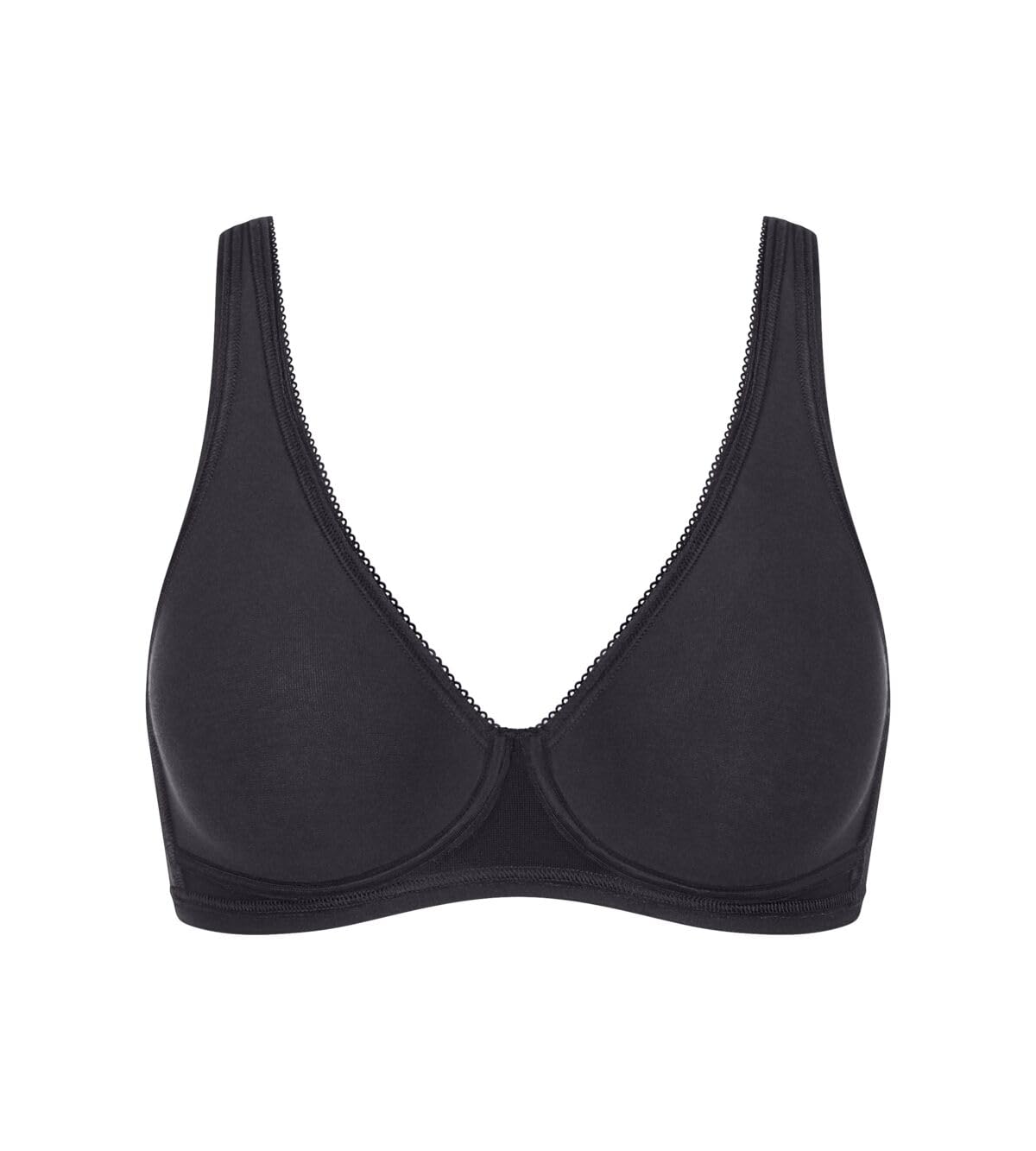 sloggi Basic+ Soft Bra reggiseno nero 65A senza ferretto