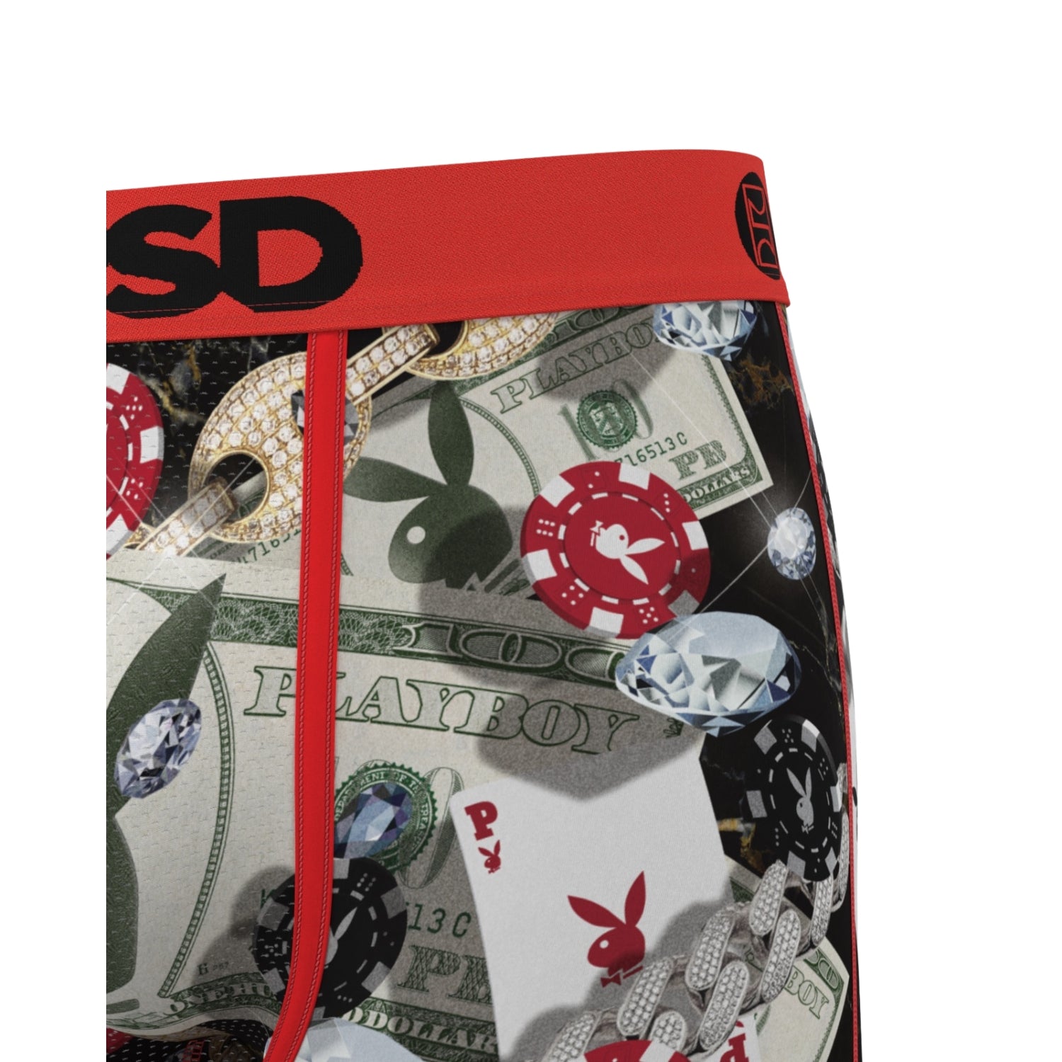 Playboy PSD Bet Brief boxer multicolore micromesh 7 pollici