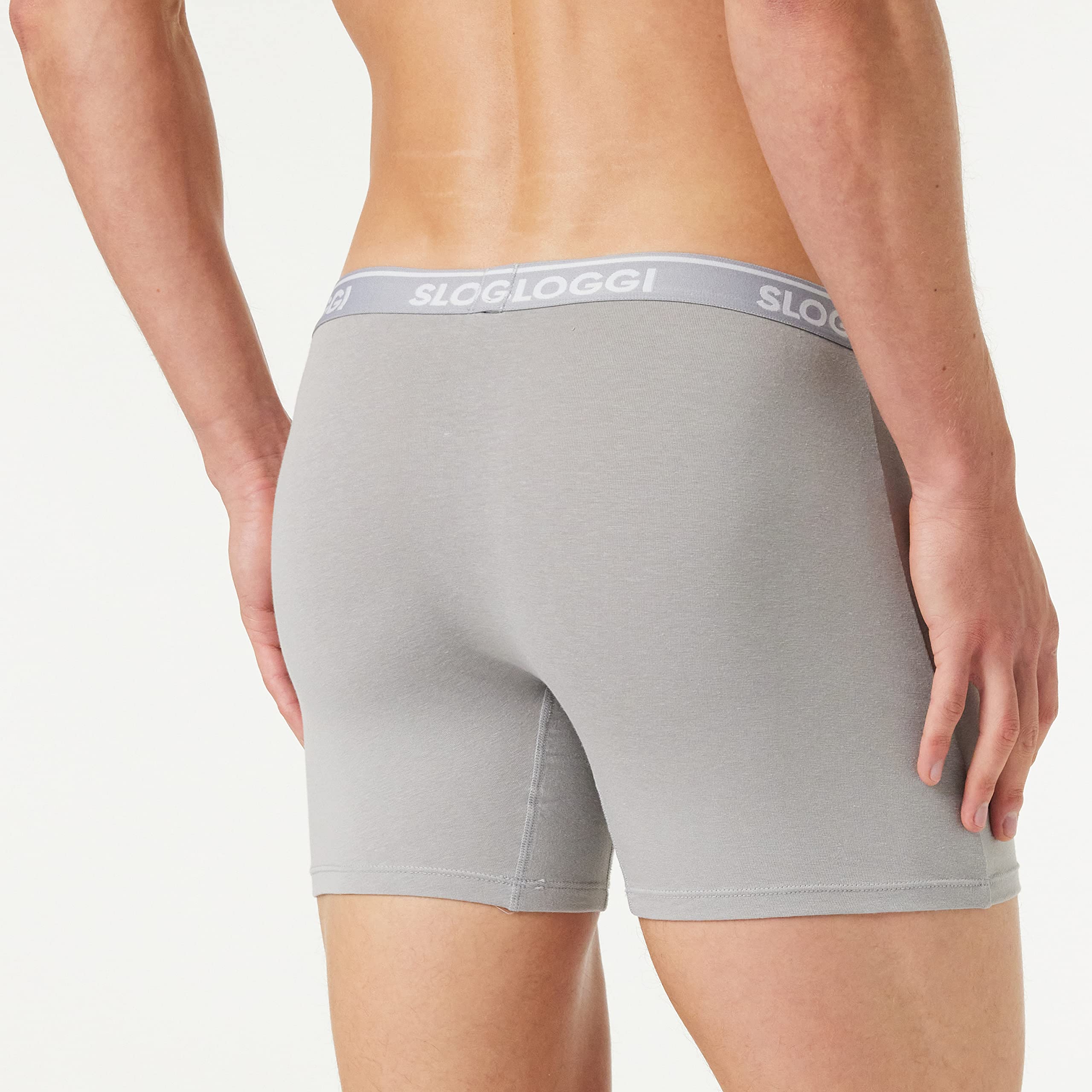 Sloggi Go ABC H Short 2P boxer uomo 2 pezzi nero