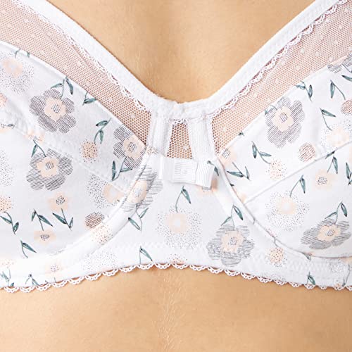 DIM Generous Coton Bio Reggiseno Donna Cotone Bio