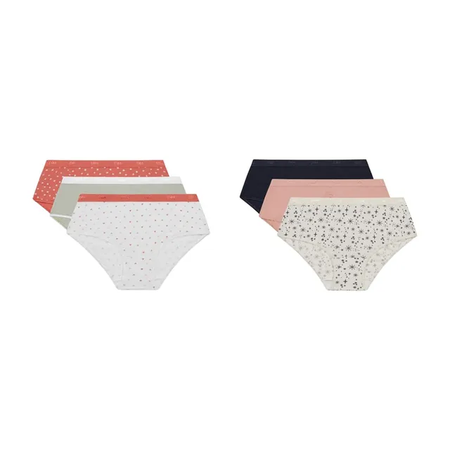 DIM Les Pockets Coton Stretch boxer donna x6 cotone colorato