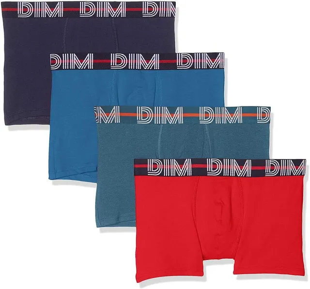 DIM Powerful boxer uomo cotone stretch x4 anatomico