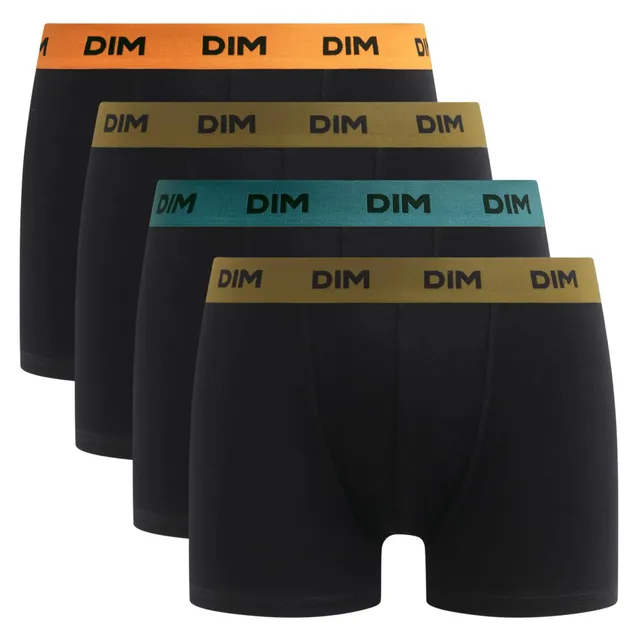 DIM Mix And Colors Coton Stretch X4 boxer uomo S cotone