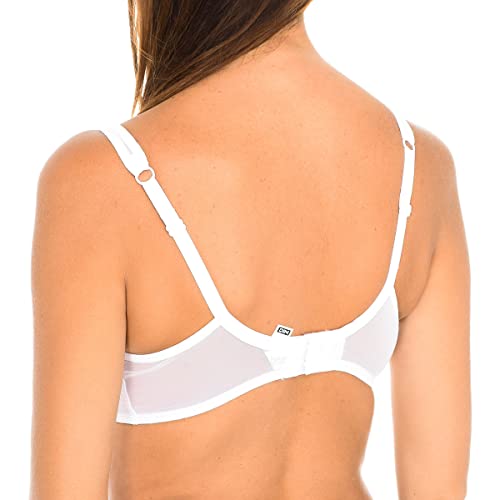 DIM Generous Pizzo Reggiseno Donna Bianco con Ferretto