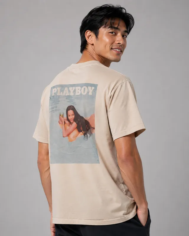Playboy EW2016 Cover maglietta gialla cotone