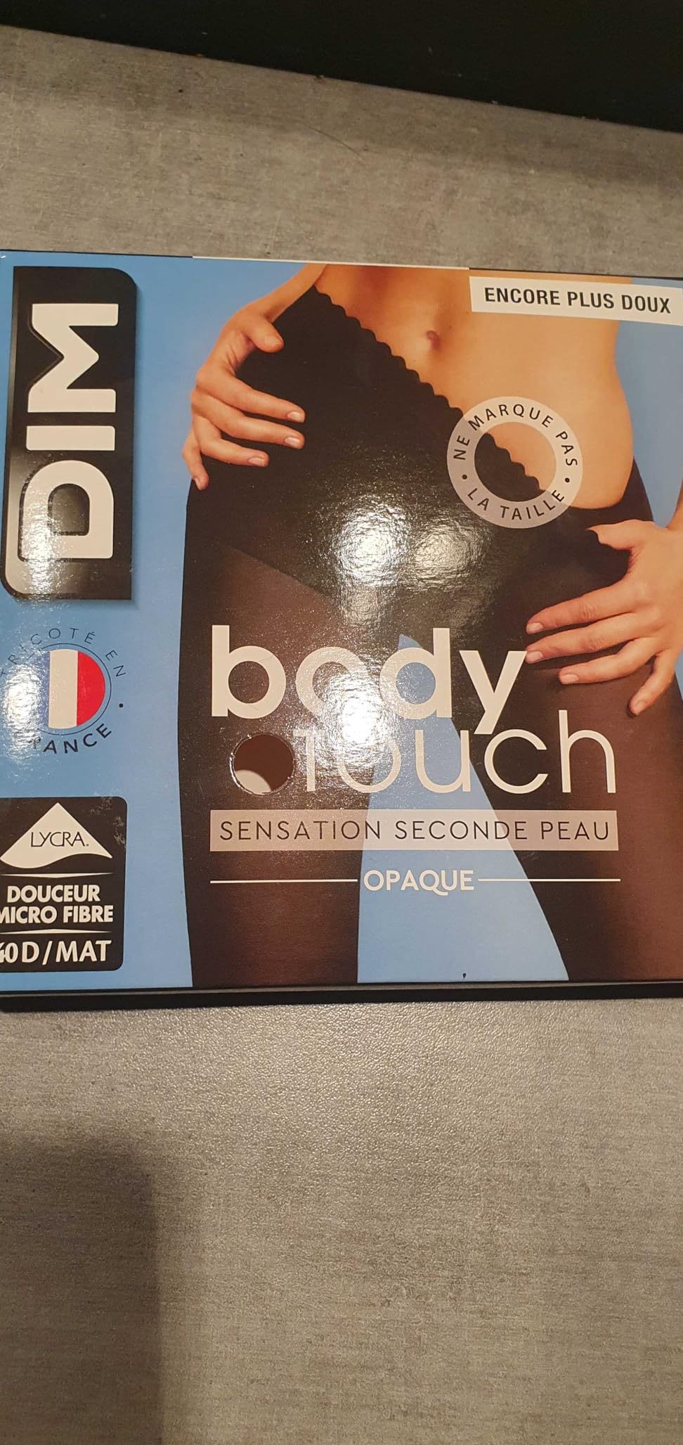 DIM Body Touch collant coprente opaco L x1