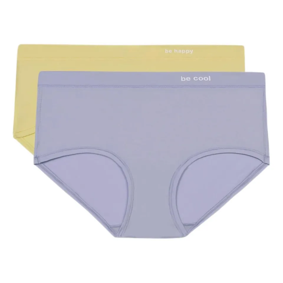 DIM Oh My Dim's Invisibilité Slip Donna x2 Blu Giallo invisibile