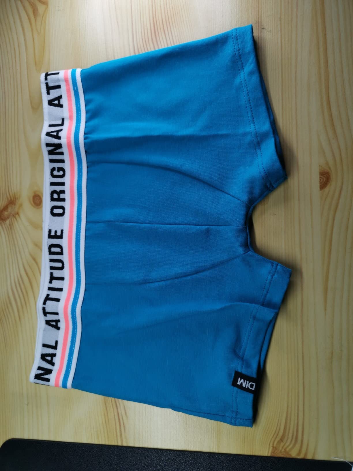 DIM Original boxer ragazzo corto cotone aderente