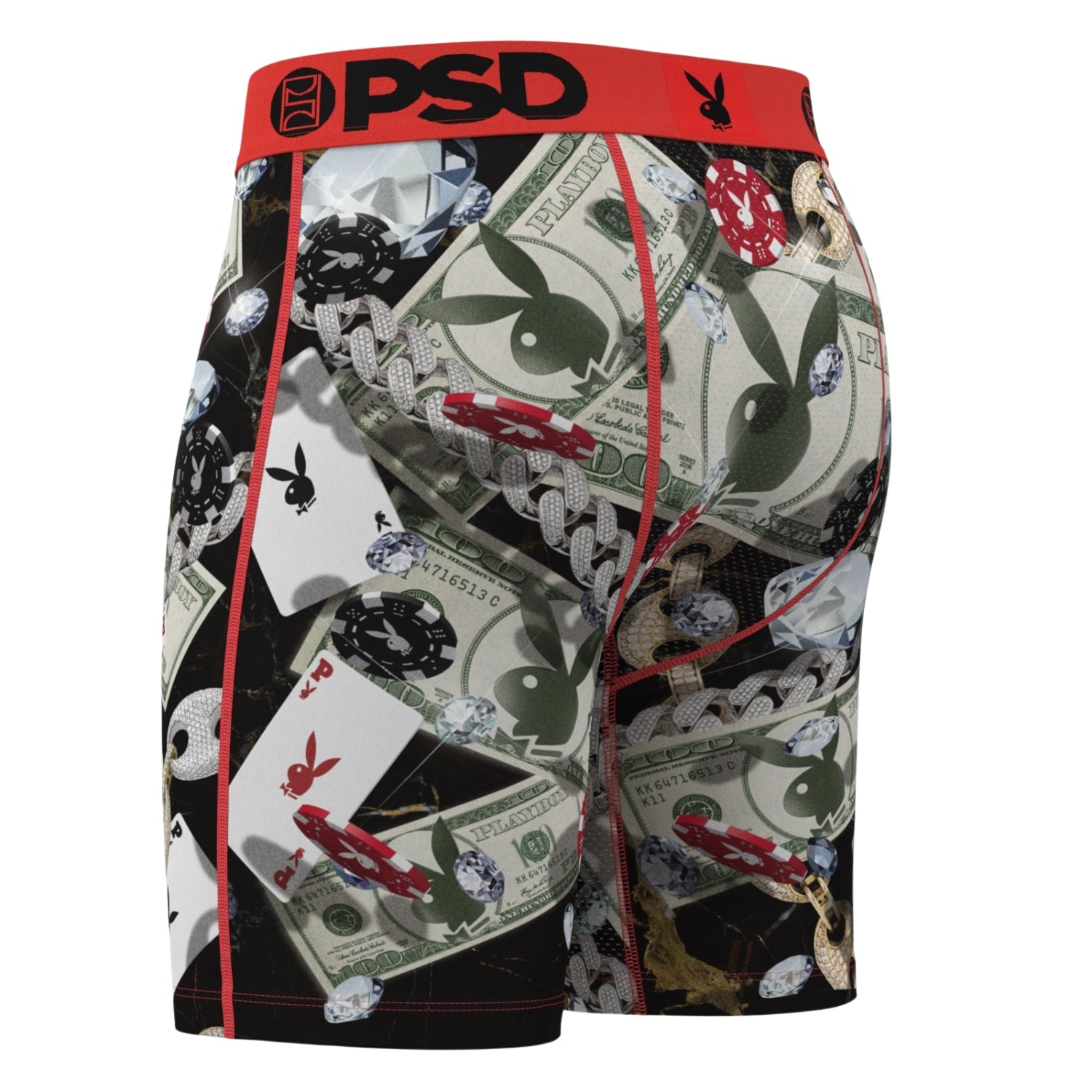 Playboy PSD Bet Brief boxer multicolore micromesh 7 pollici