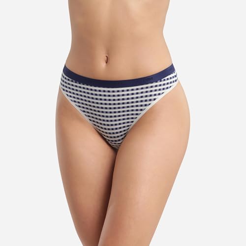 DIM Pockets perizoma donna x3 cotone S nero blu