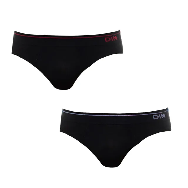 DIM Senza Cuciture Boxer Uomo x2 cotone elasticizzato