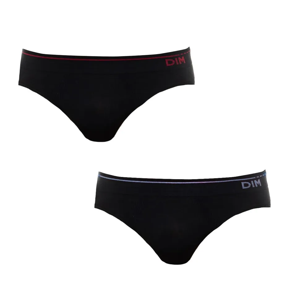 DIM Senza Cuciture Boxer Uomo x2 cotone elasticizzato