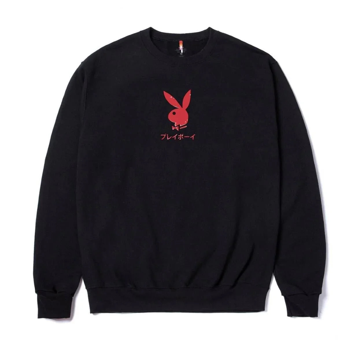 Playboy Ace of Hearts felpa girocollo nera unisex