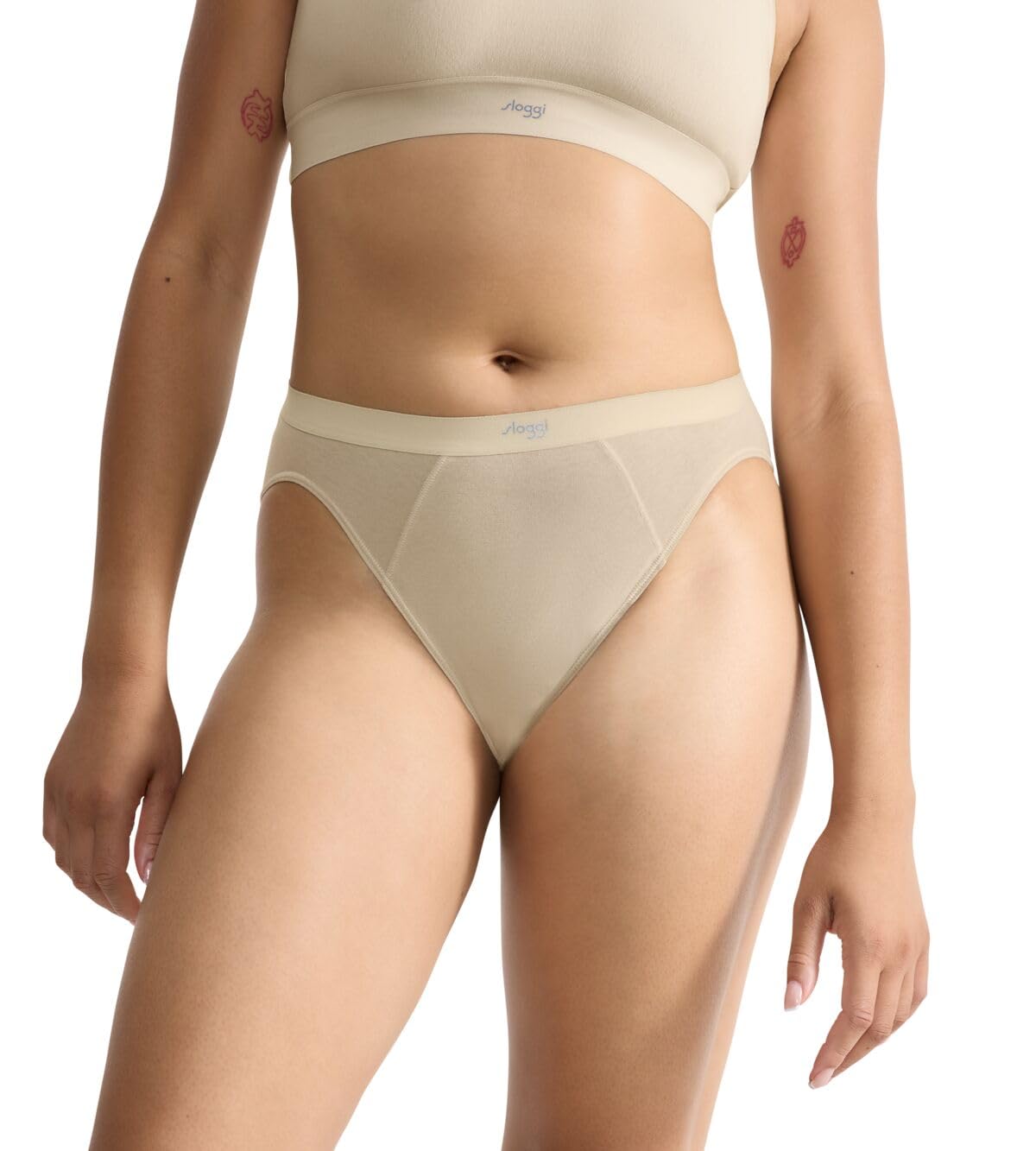 sloggi Ever Ease Tai slip donna malva cotone 1P