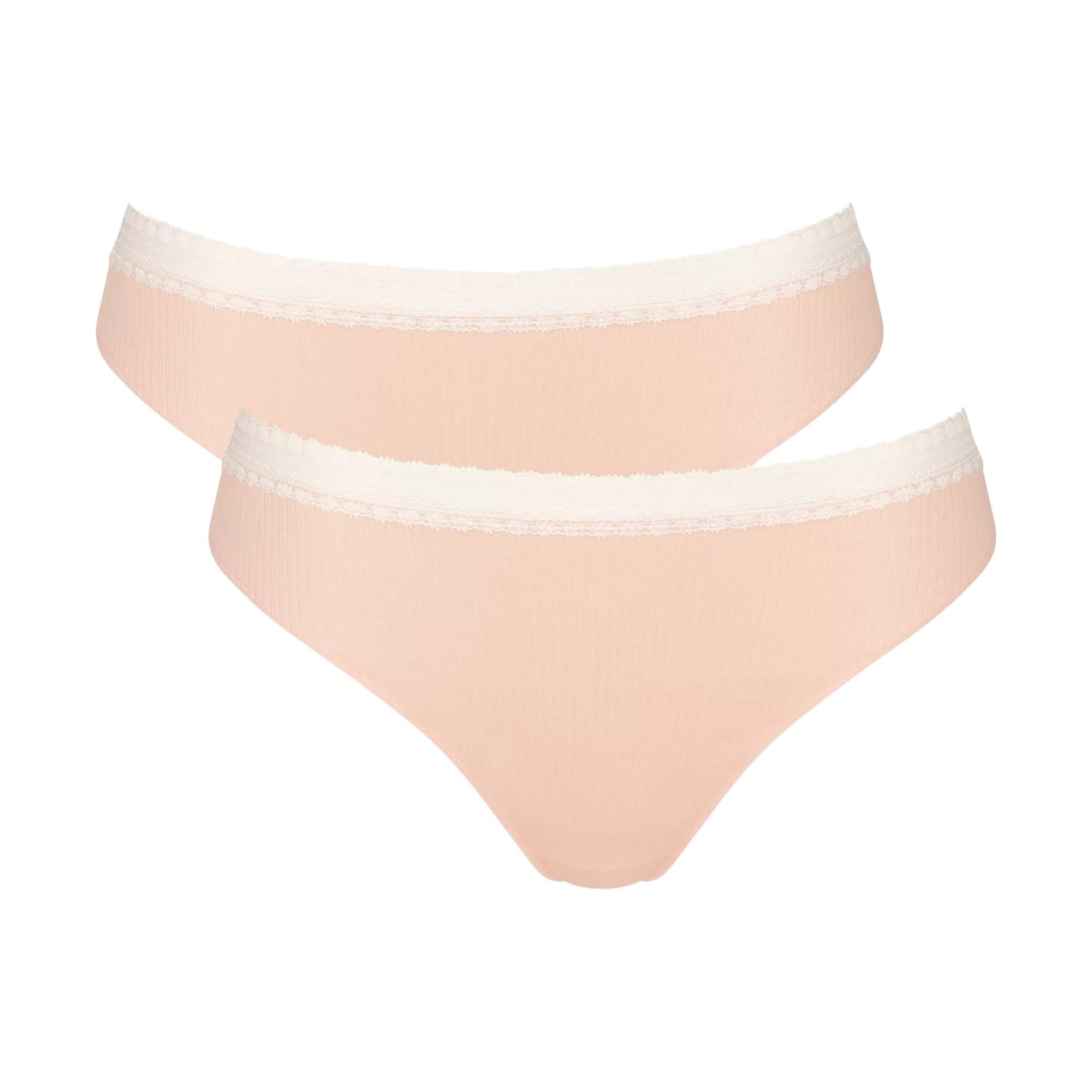 sloggi Go Ribbed Tai slip donna pacco da 2 costa elasticizzata
