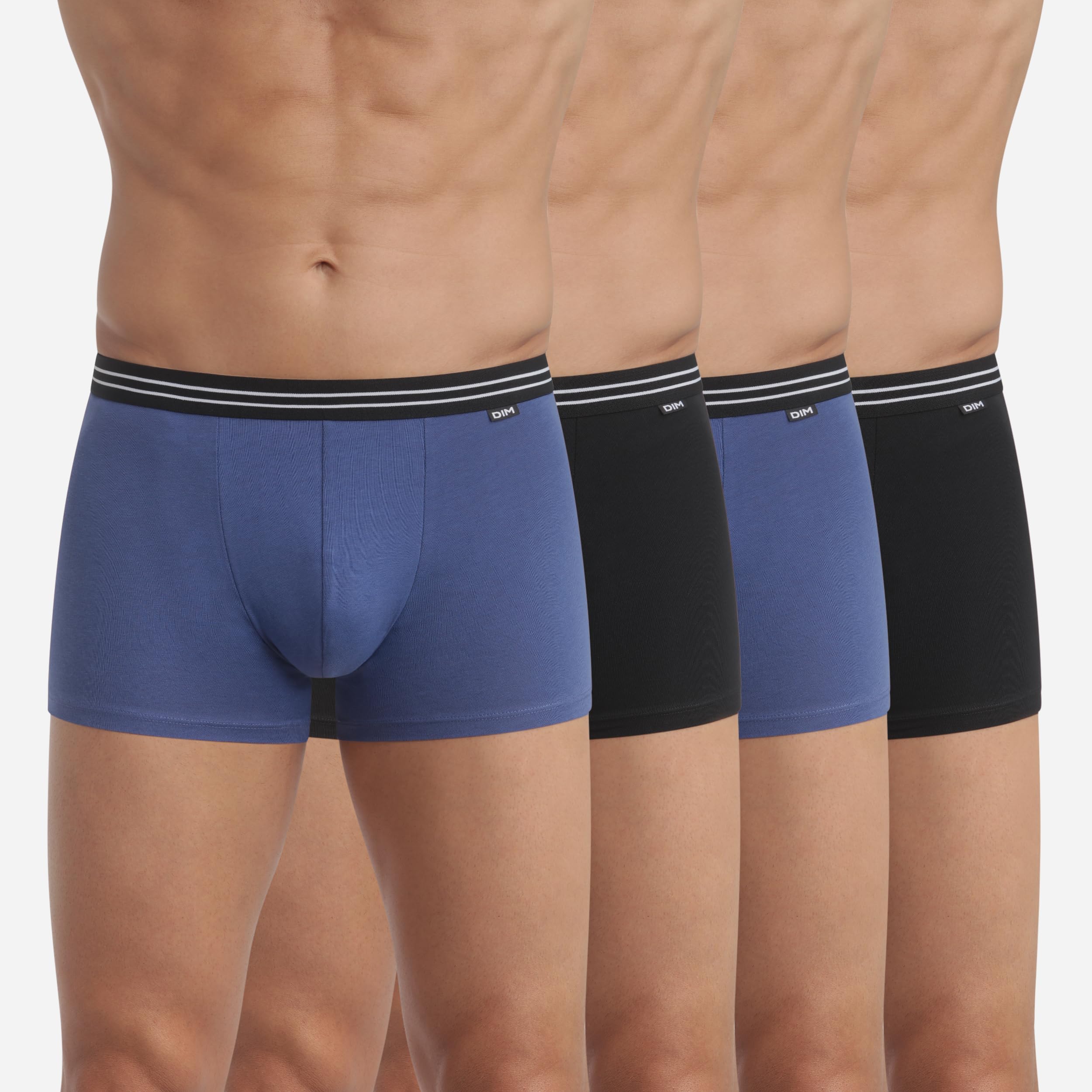 DIM Ecodim Classique boxer uomo x4 cotone stretch