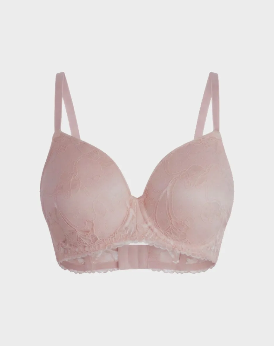 René Rofé Red Carpet Ready reggiseno senza ferretto beige pizzo