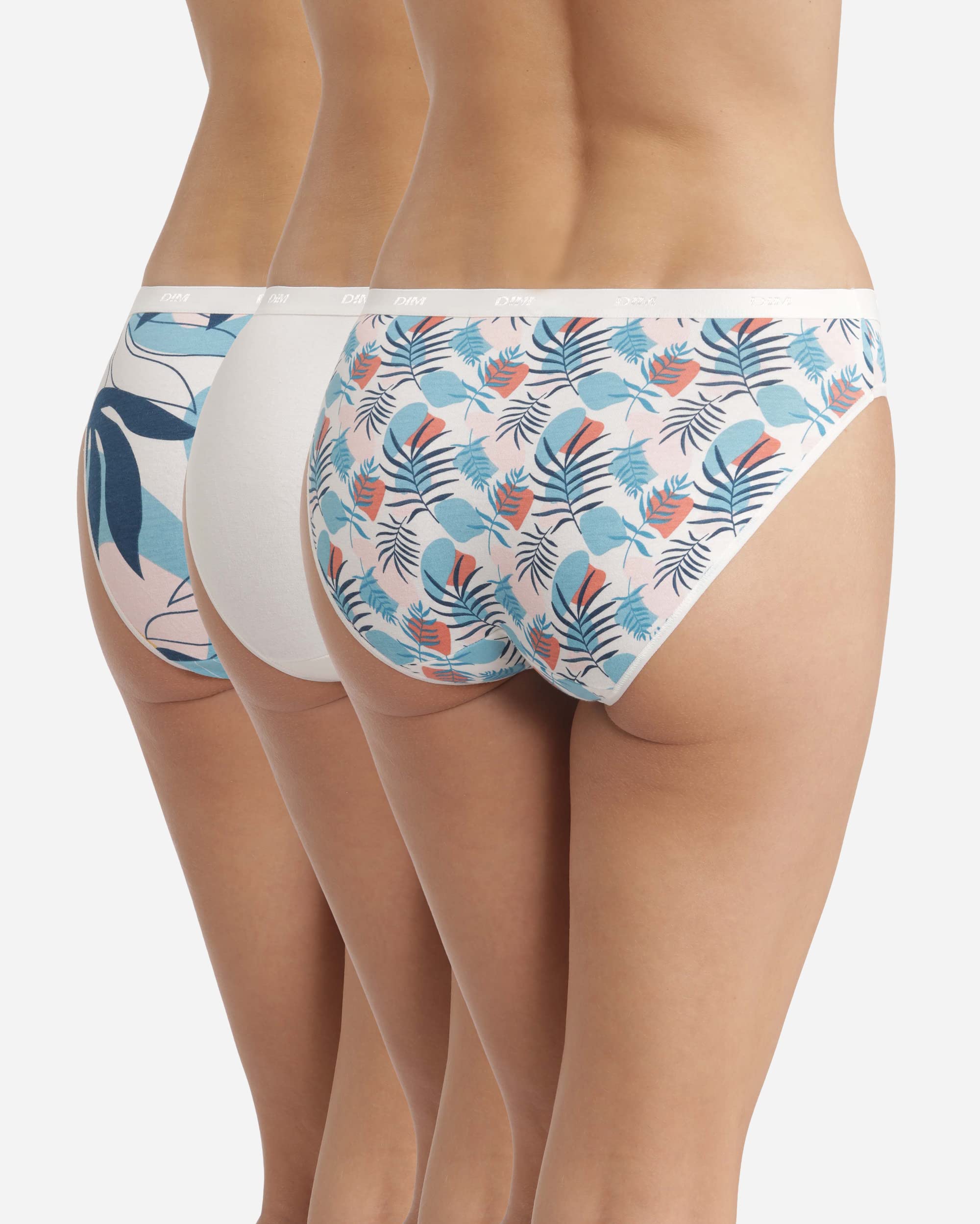 DIM Mutande Donna Pacco da 6 Slip Cotone