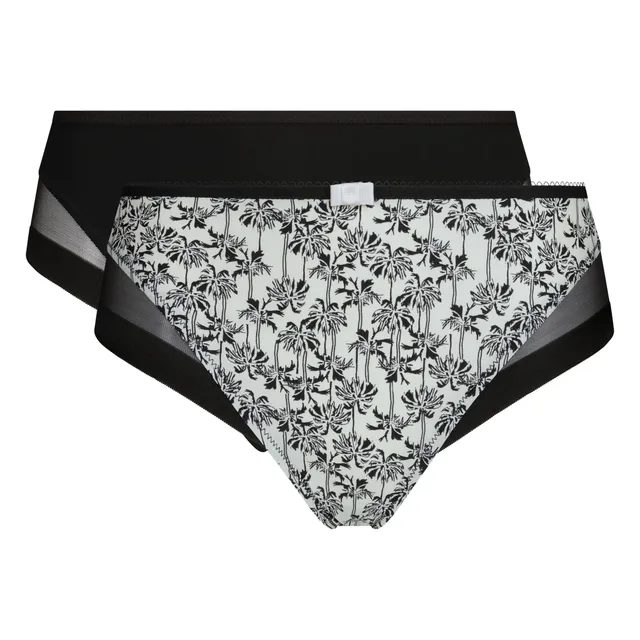 DIM Generous slip donna x2 microfibra con pizzo