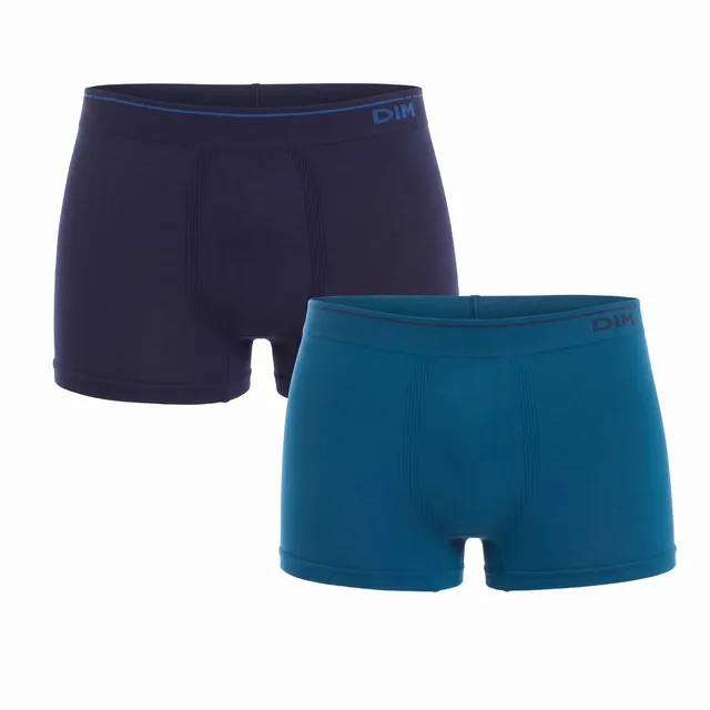 DIM Seamless Boxer Uomo x2 Multicolore Cotone