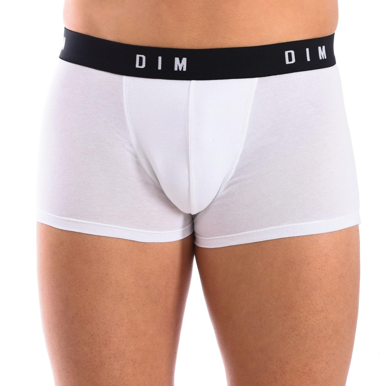 DIM Originals boxer uomo L nero-bianco cotone elasticizzato