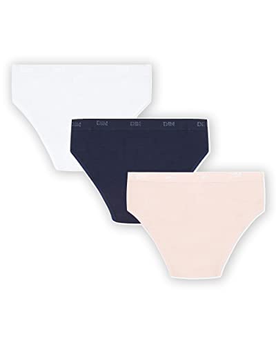 Dim Les Pockets Ecodim slip bambina cotone x3 colorati