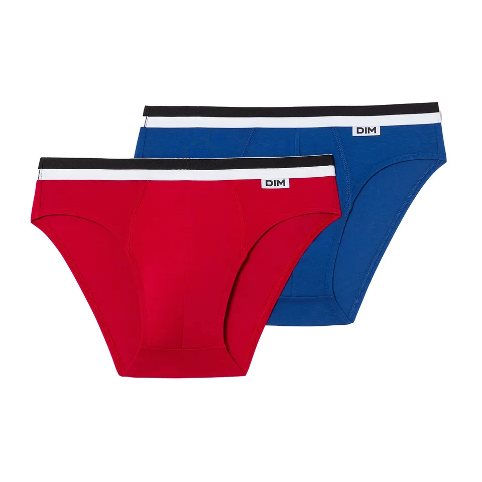 DIM Cotone Elastico Slip Uomo x2 in cotone