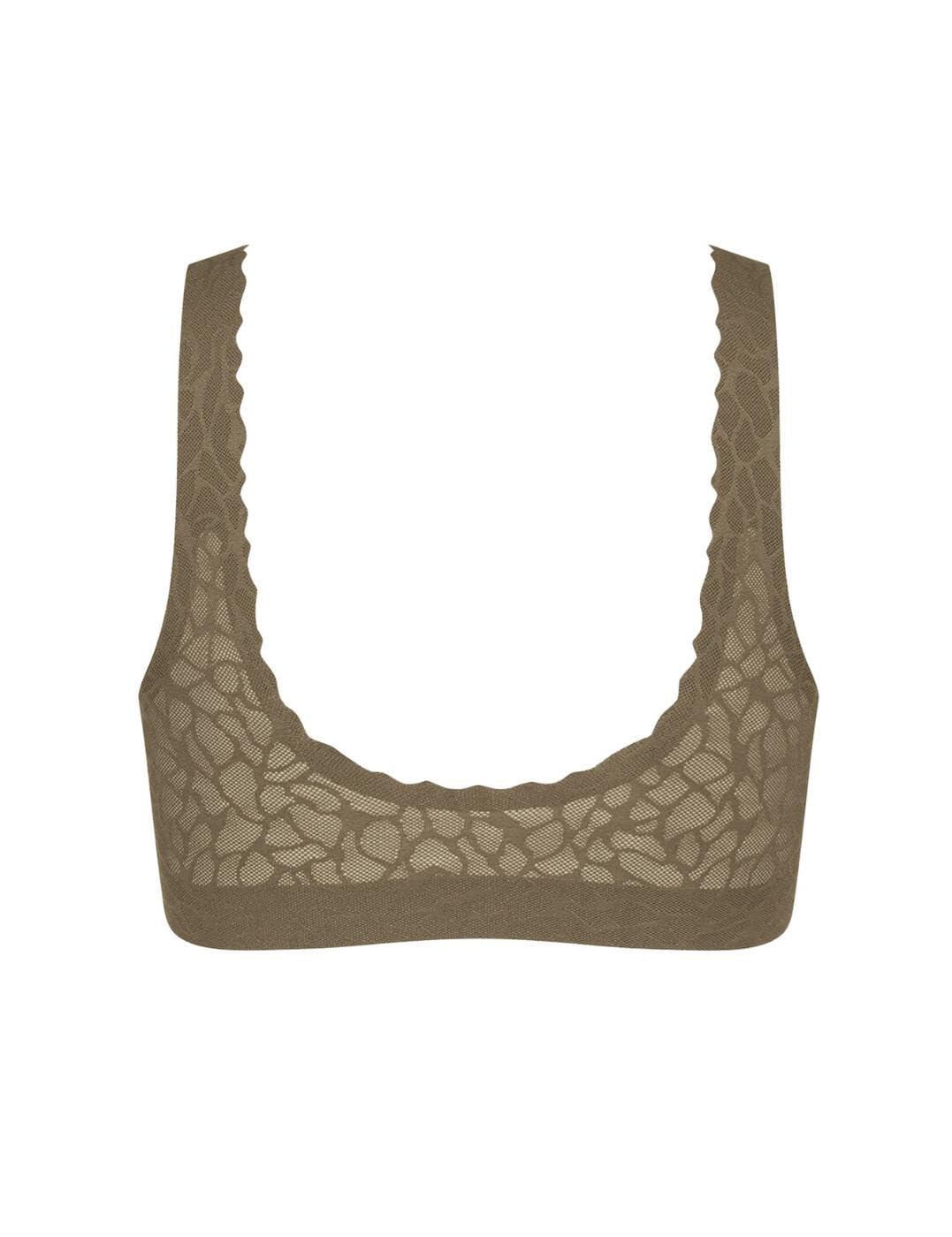 sloggi Zero Feel Lace 2.0 bralette verde pizzo