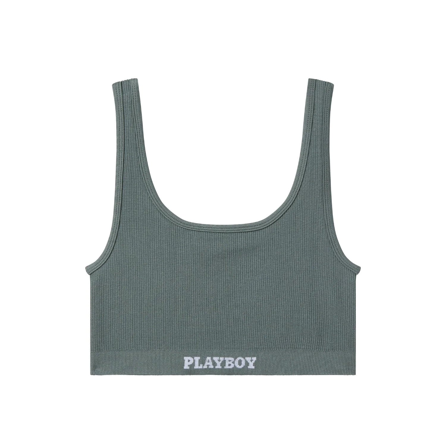 Playboy Sports Bra reggiseno sportivo pesca S