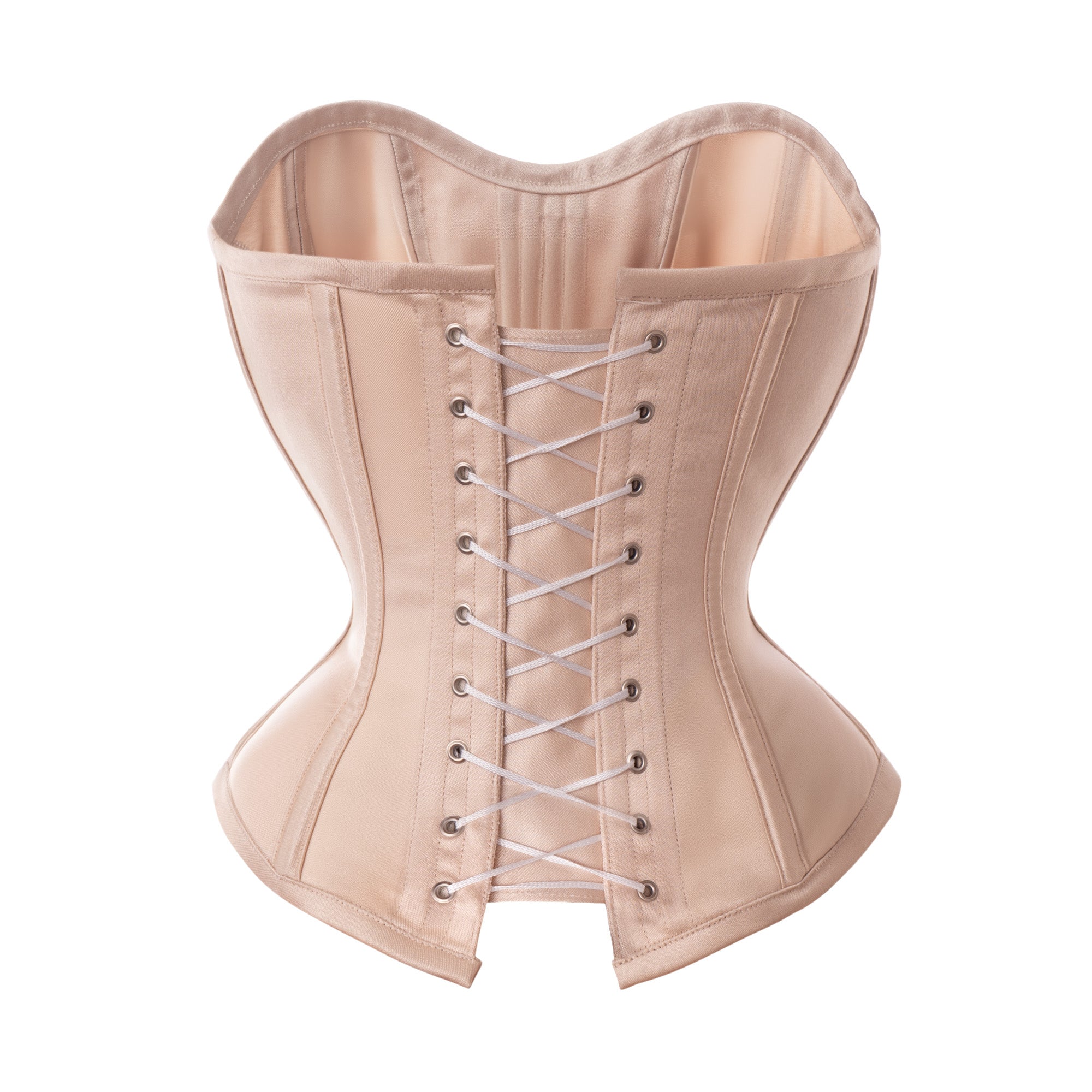 Lorenzo Seghezzi Overbust corsetto coppato nero busk