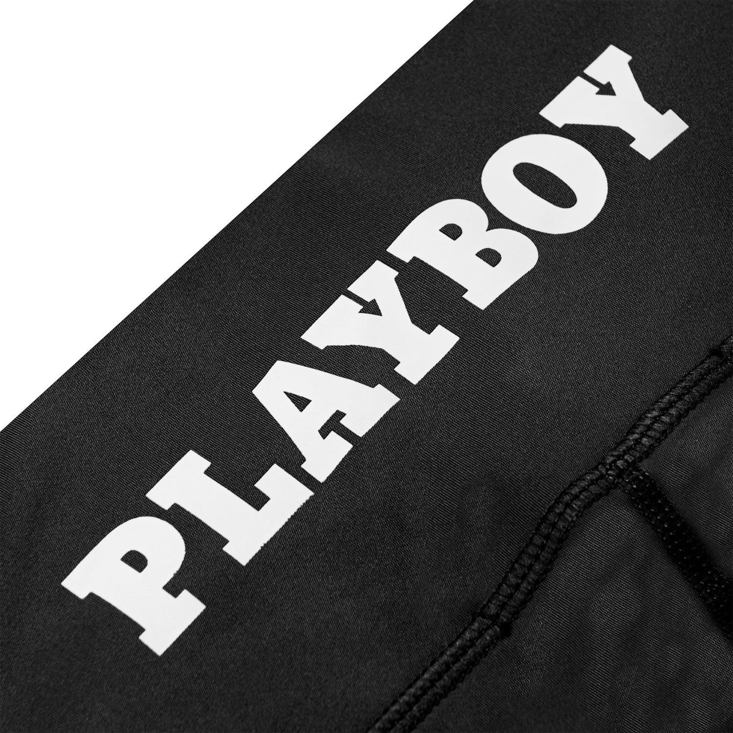Playboy Active Tie Ruched shorts biker neri poliestere