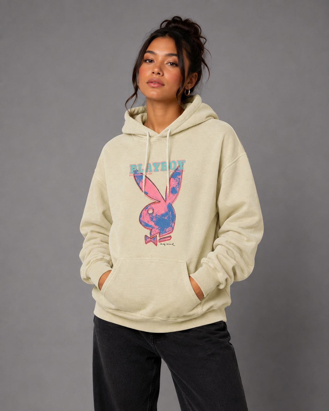 Playboy January 1986 felpa hoodie pop art unisex