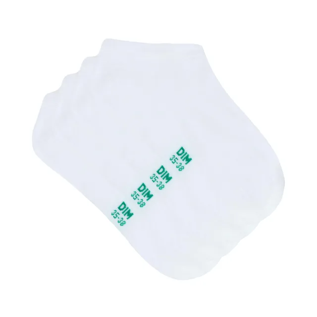 DIM Good Socks calze donna x2 bianco 35-38 cotone