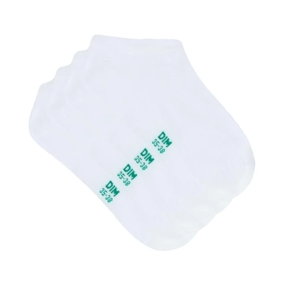 DIM Good Socks calze donna x2 bianco 35-38 cotone