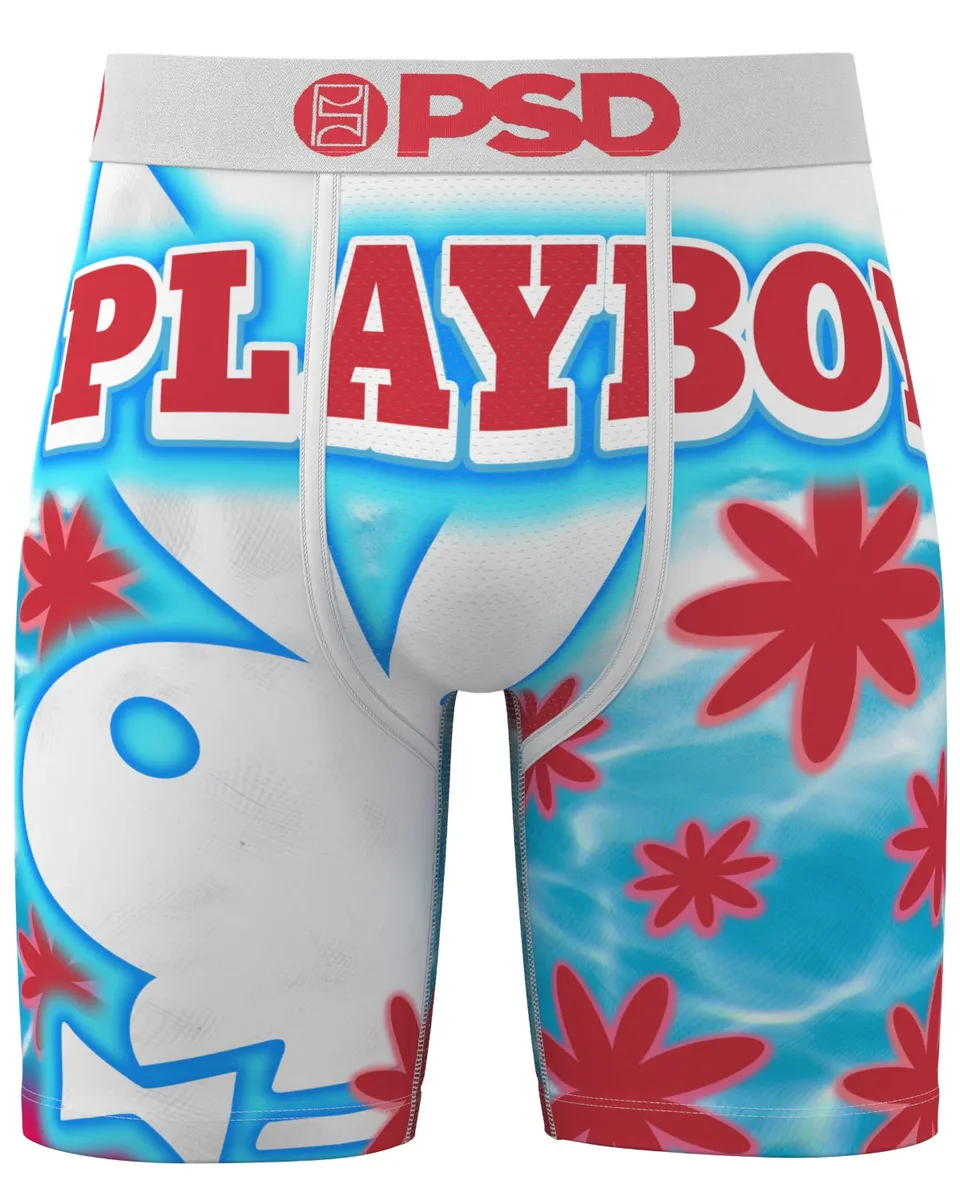 Playboy x PSD Summer Time boxer uomo multicolor 7 pollici