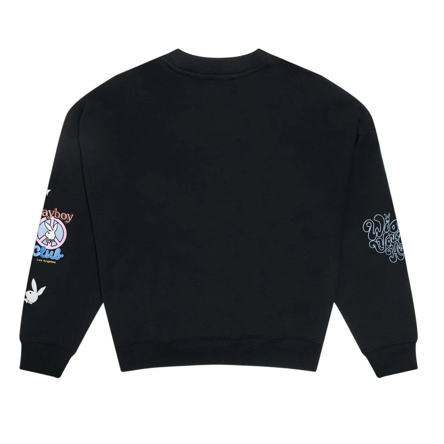 Playboy Smile Club Oversized Crewneck felpa girocollo oversize