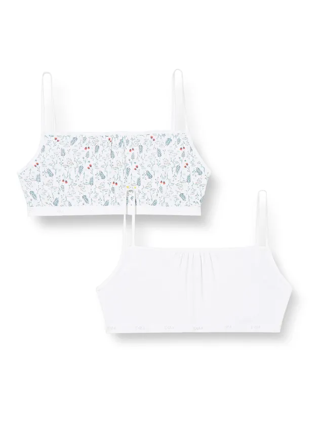 DIM Les Pockets bralette bambina x2 cotone