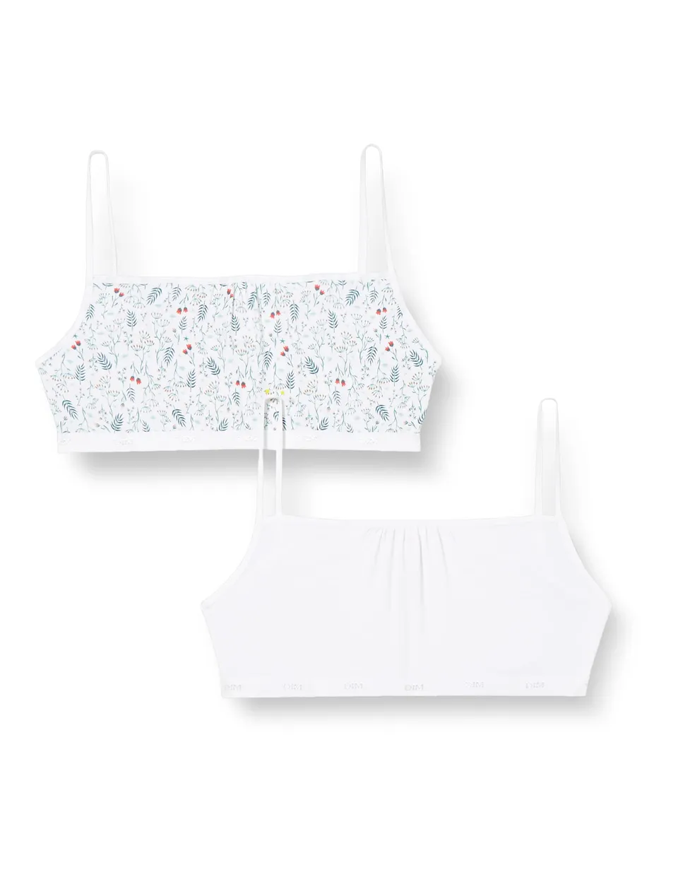 DIM Les Pockets bralette bambina x2 cotone