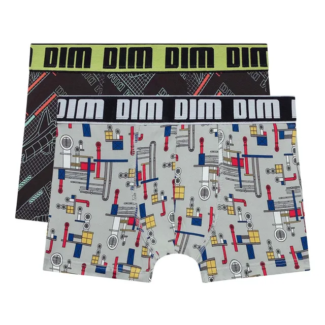DIM Boxer Ragazzo Microfibra Morbido Pacco da 2