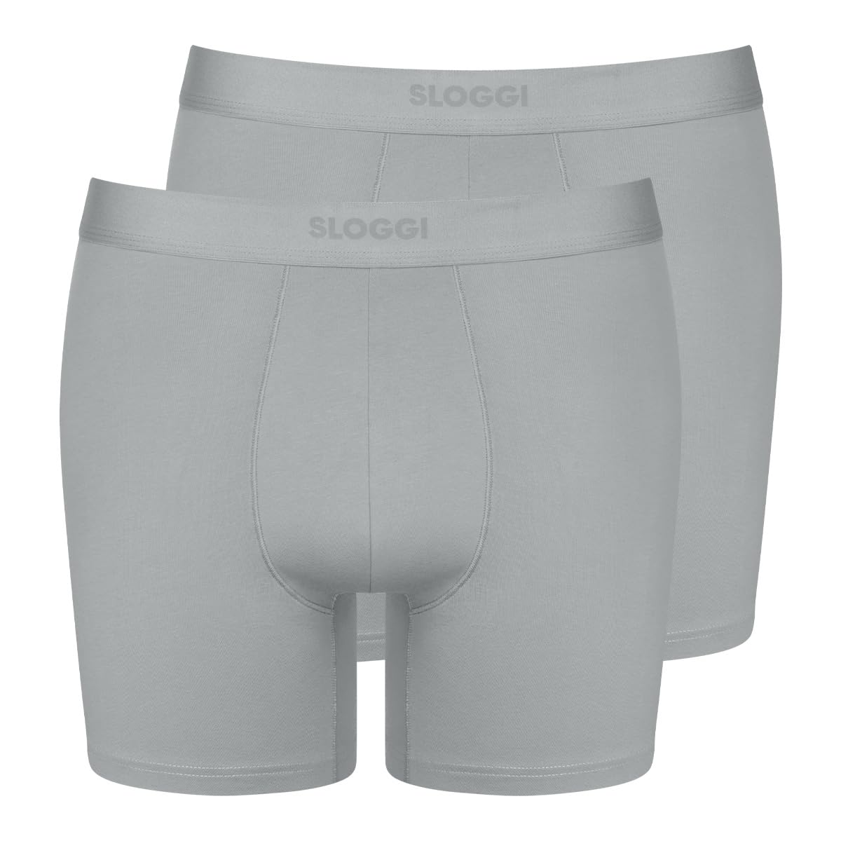 Sloggi Ever Ease Short Uomo Nero 2 Pezzi Cotone