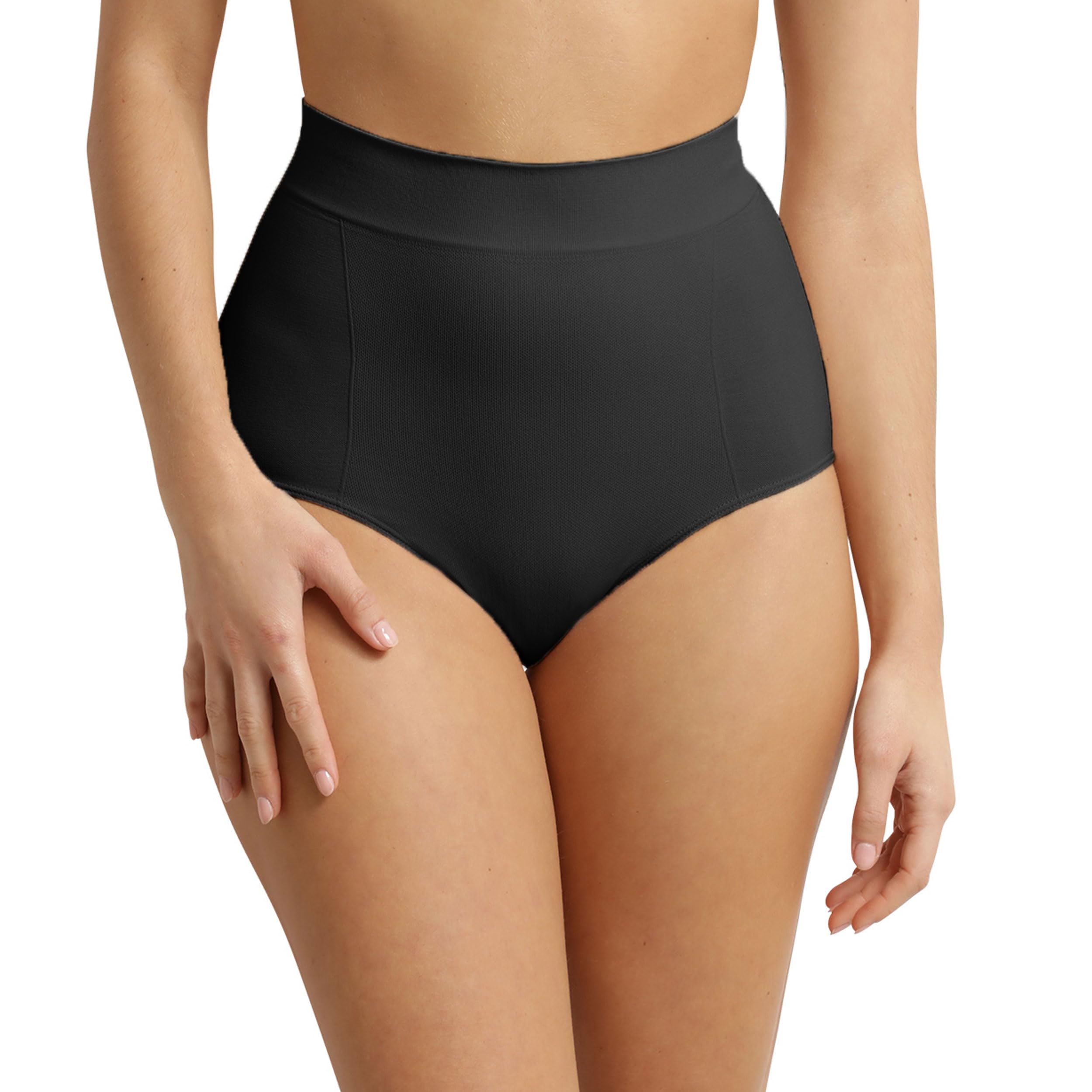 DIM Seconde Peau Slip Donna S nero modellante