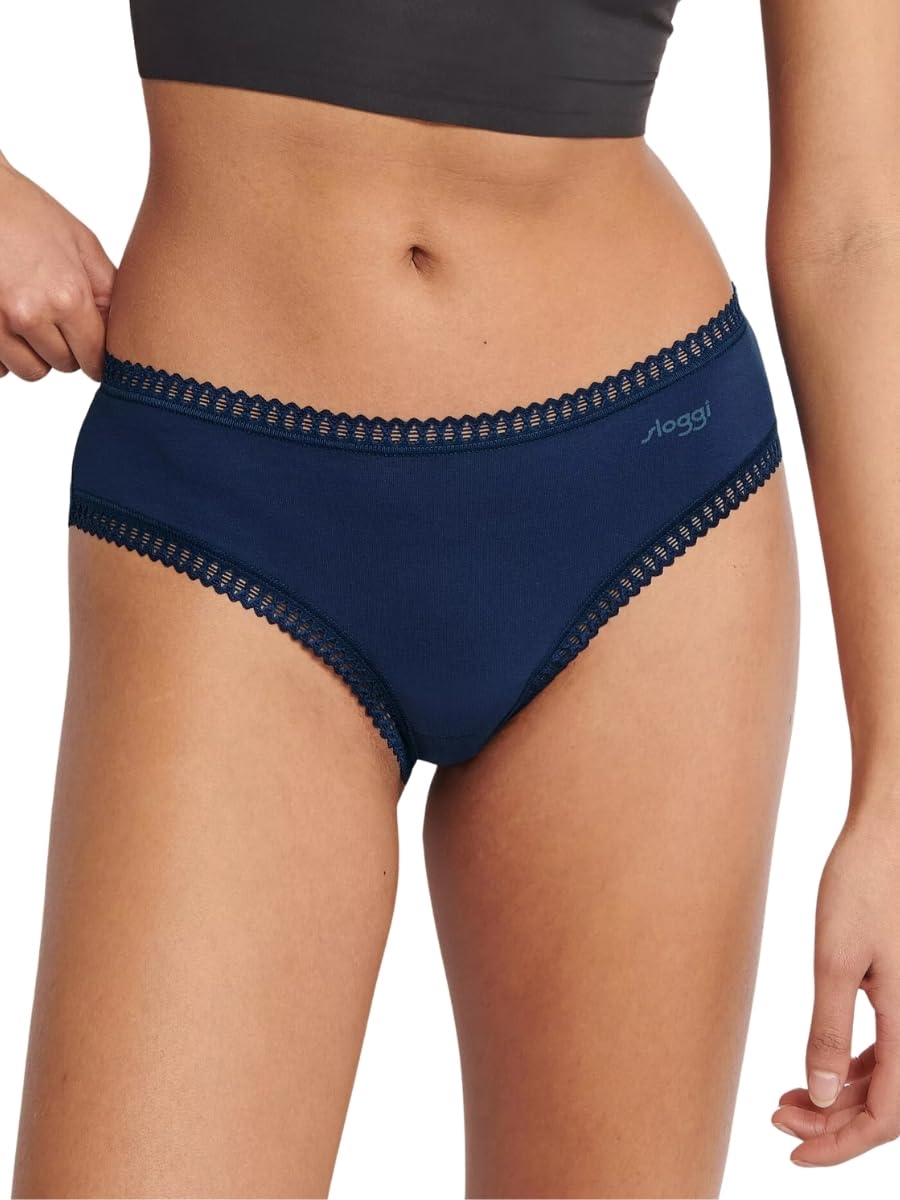 Sloggi Go Crush Hipster slip donna x3 cotone taglia vera