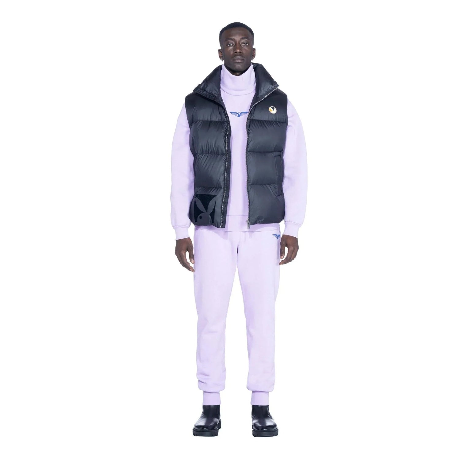 Playboy N950PB gilet imbottito rosa M