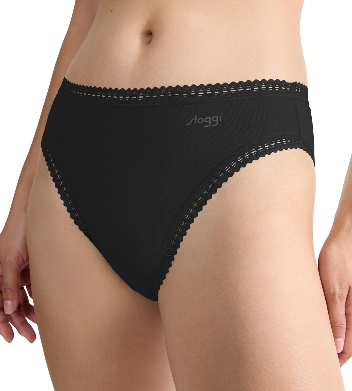 Sloggi Basic+ Tai slip donna bianco cotone taglia vera