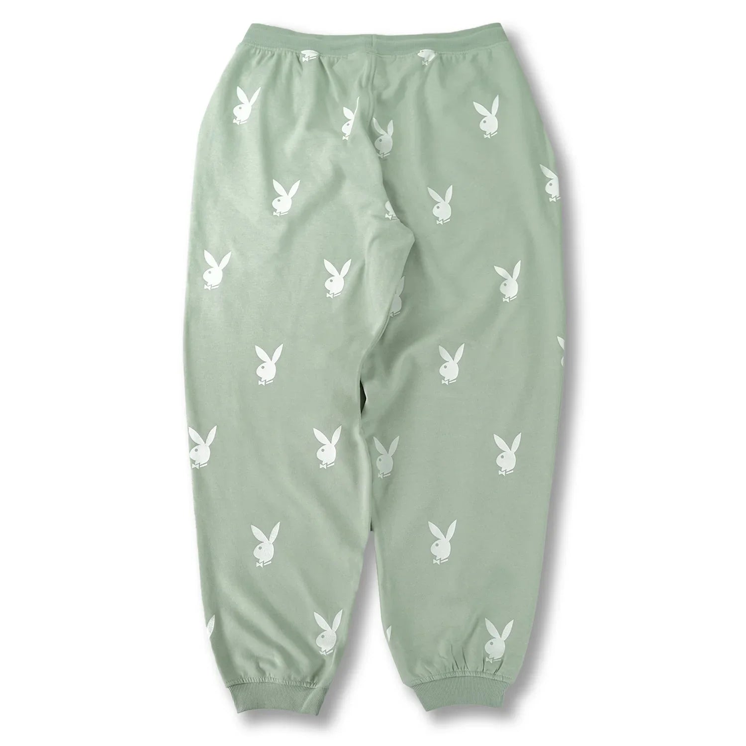 Playboy Missguided pantaloni tuta verdi oversize
