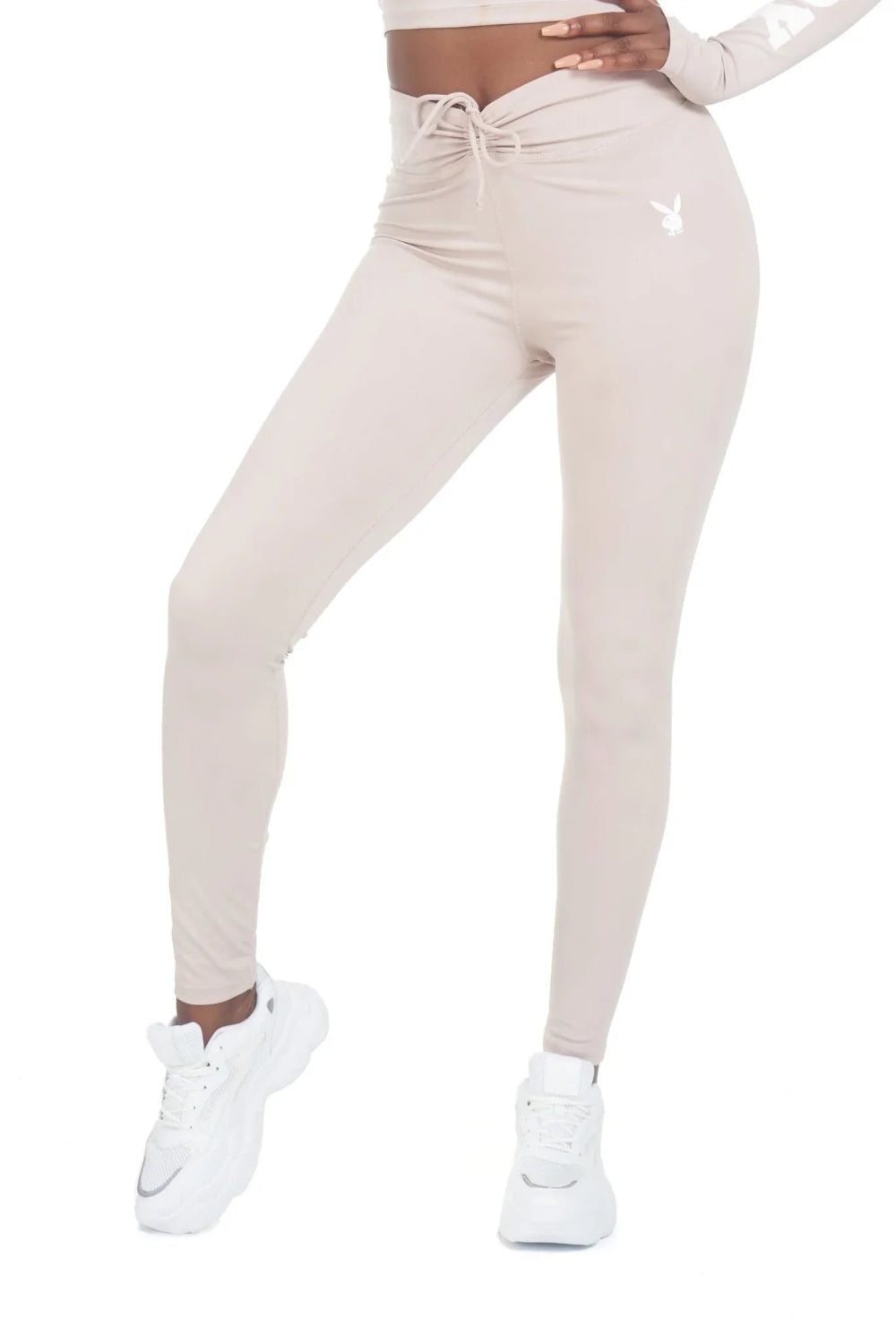 Playboy Missguided Active leggings vita alta neri