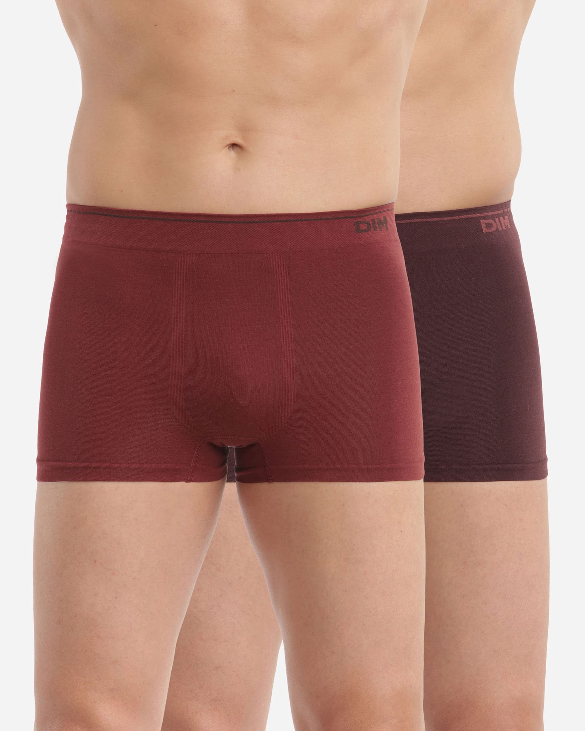 DIM Cotone Seamless boxer uomo XL x2 traspirante